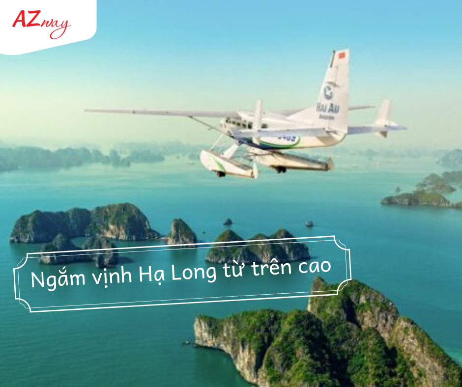 Ngắm vịnh Hạ Long từ trên cao