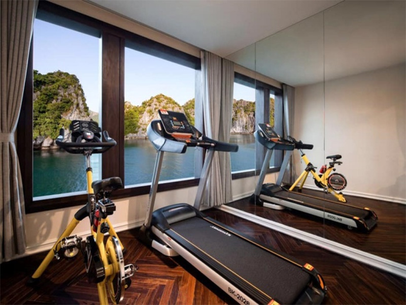 Phòng gym hiện đại